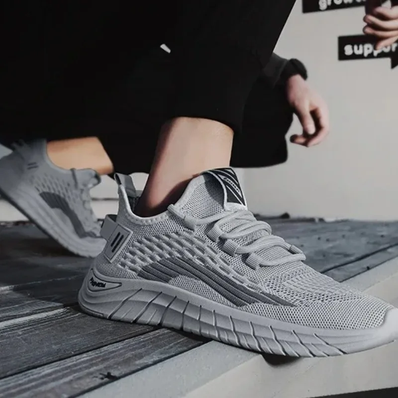 Multi-color, Fashionable and Versatile and Breathable Men's Large-sized Lace-up Sports Running Shoes for Spring and Summer
Multi-color, Fashionable and Versatile and Breathable Men's Large-sized Lace-up Sports Running Shoes for Spring and Summer