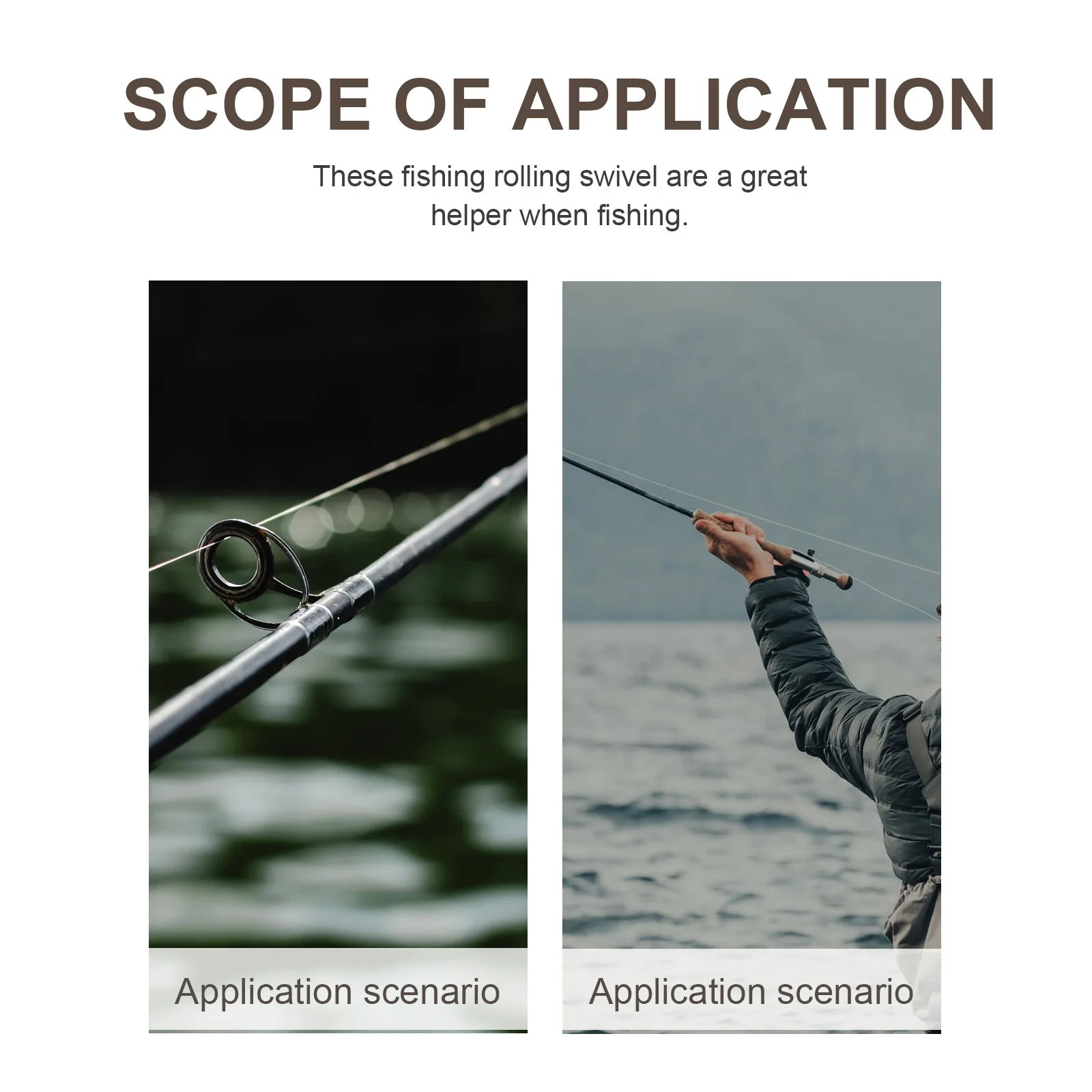 15Pcs Fishing Rolling Swivel Tee Connector Strong Force Unloading Ring Premium Alloy Copper Outdoor Accessory Connector
15Pcs Fishing Rolling Swivel Tee Connector Strong Force Unloading Ring Premium Alloy Copper Outdoor Accessory Connector