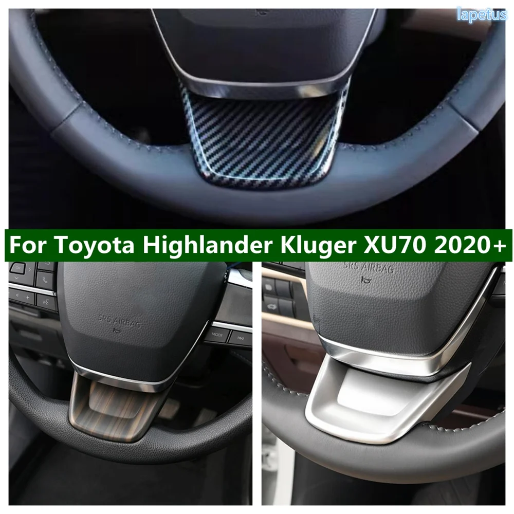 Car Steering Wheel Bottom Protective Decoration Cover Trim Fit For Toyota Highlander XU70 Kluger 2020 - 2024 Accessories
Car Steering Wheel Bottom Protective Decoration Cover Trim Fit For Toyota Highlander XU70 Kluger 2020 - 2024 Accessories