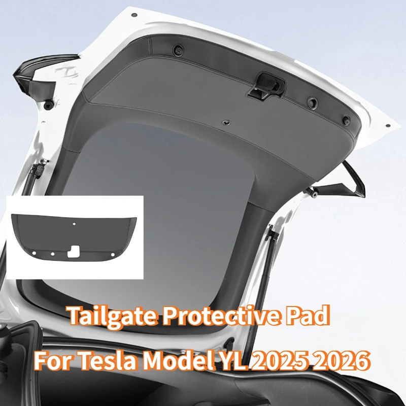 Trunk Tailgate Mat for Tesla Model YL 6-seater 2025 2026 PU Leather Dust Pad Model Y L Trunk Tailgate Protection Pad Accessories
Trunk Tailgate Mat for Tesla Model YL 6-seater 2025 2026 PU Leather Dust Pad Model Y L Trunk Tailgate Protection Pad Accessories