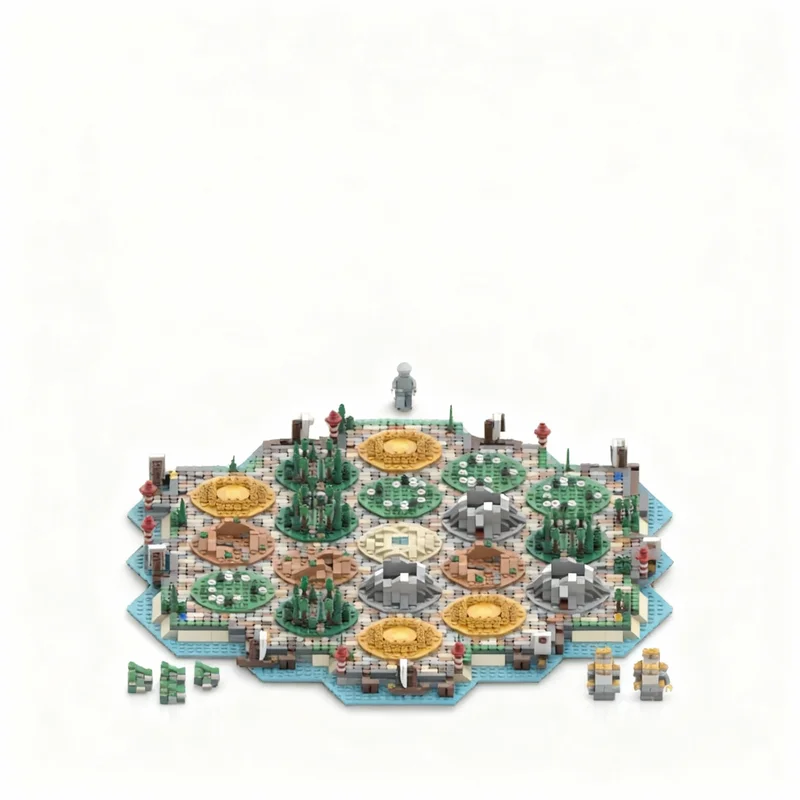 5432pcs MOC Settlers Rebricked Siedler Games Model Building Blocks Construction Toy Christmas Gifts DIY Creative Idea Education
5432pcs MOC Settlers Rebricked Siedler Games Model Building Blocks Construction Toy Christmas Gifts DIY Creative Idea Education