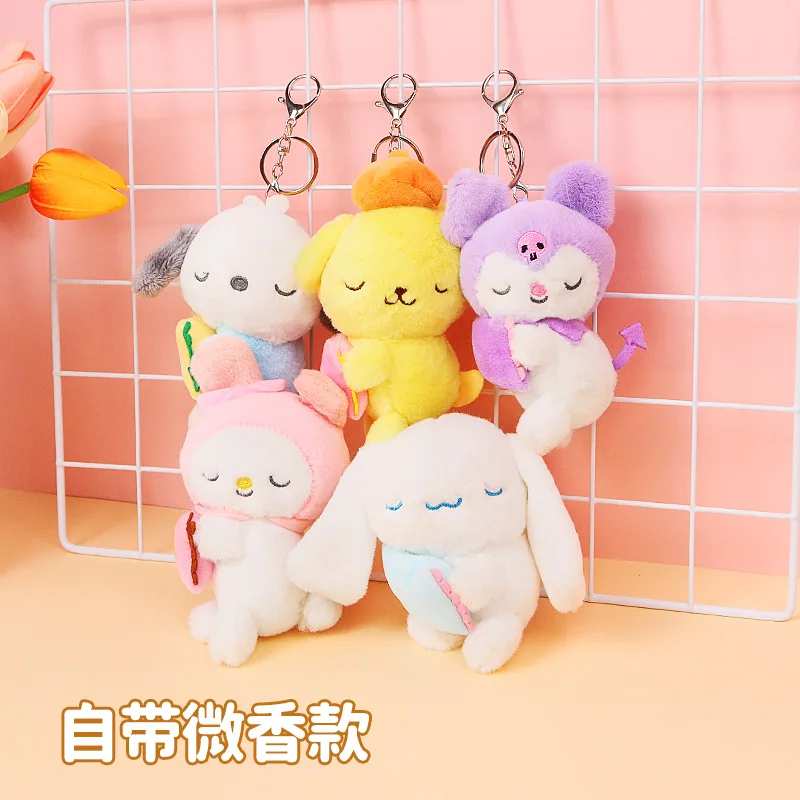 13 см подушка для сна серии Sanrio плюшевая кукла Kuromi милая игрушка рюкзак кулон кукла брелок кулон
13 см подушка для сна серии Sanrio плюшевая кукла Kuromi милая игрушка рюкзак кулон кукла брелок кулон