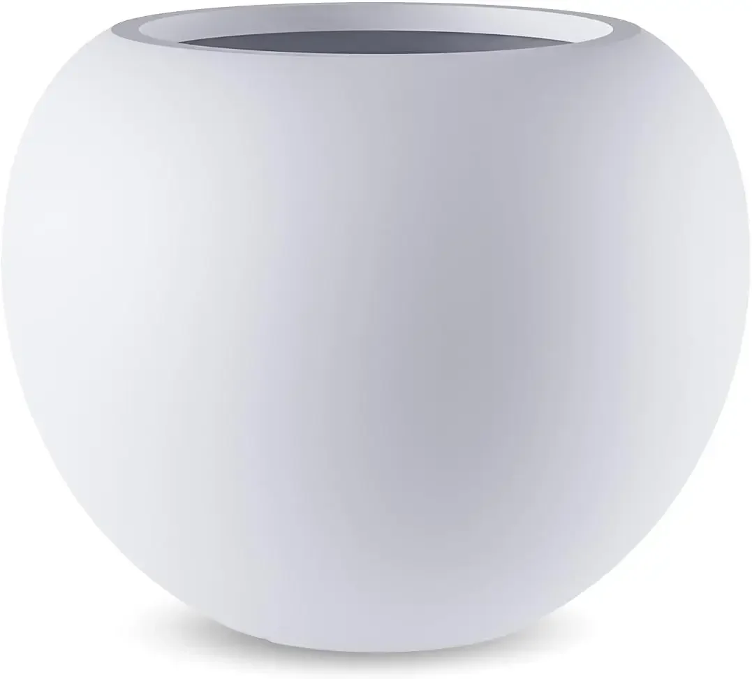 Round White Fiberstone Planter 135 Height 17 Diameter 12 Pot Opening Drainage Hole Large Plants Indoor Outdoor Patio Home Decor
Round White Fiberstone Planter 135 Height 17 Diameter 12 Pot Opening Drainage Hole Large Plants Indoor Outdoor Patio Home Decor