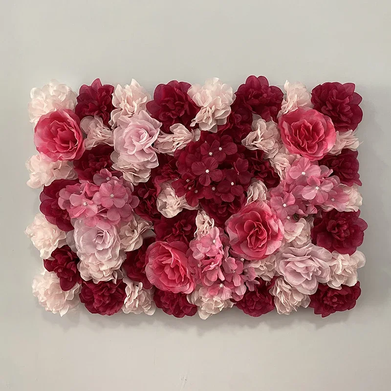 Silk Rose Flower Wall Artificial Wedding Backdrop Home Decor Christmas Baby Show Decoration Artifical Flower Wall for Events
Silk Rose Flower Wall Artificial Wedding Backdrop Home Decor Christmas Baby Show Decoration Artifical Flower Wall for Events