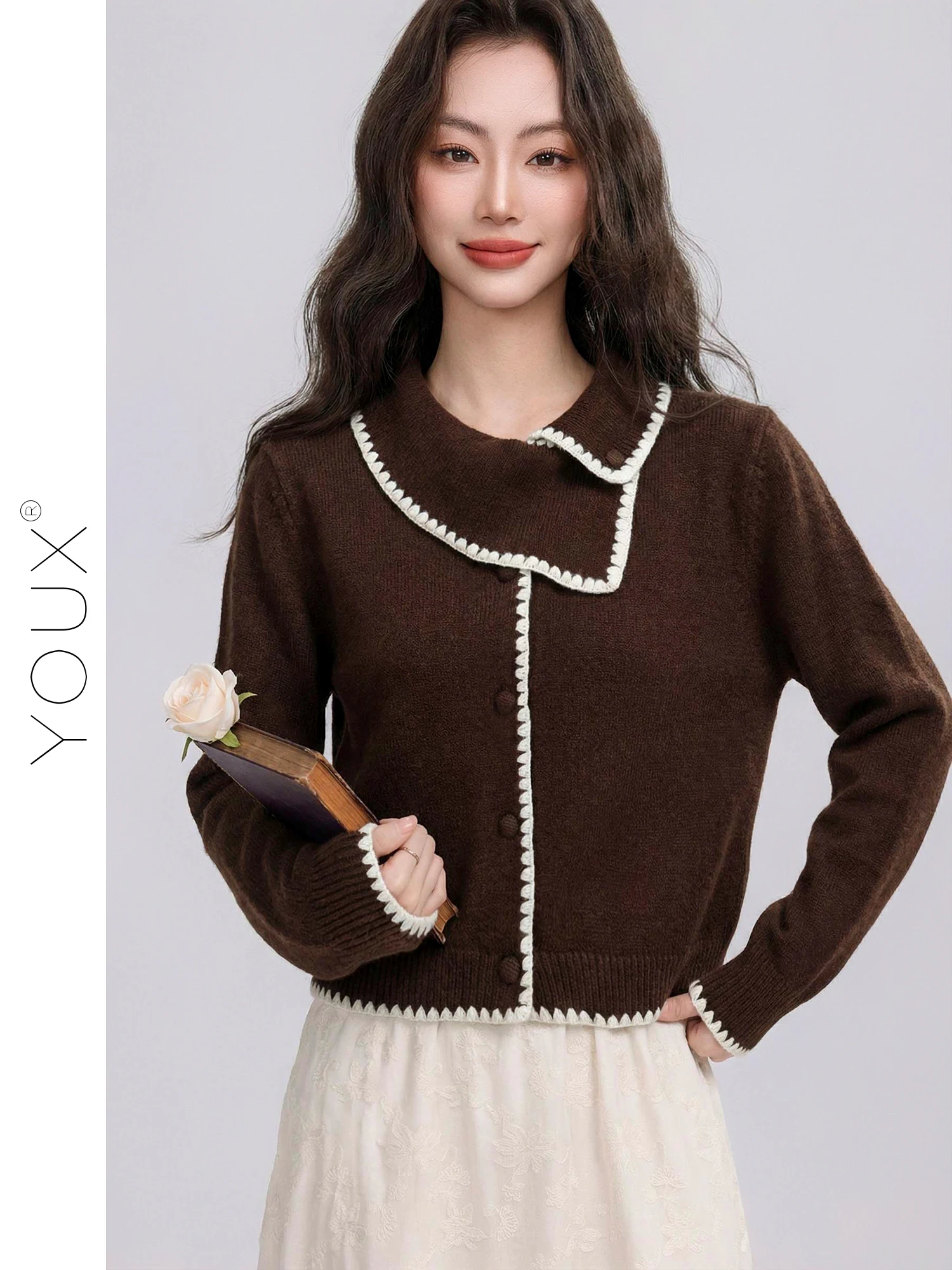 Retro Style Lazy Color Block Sweater Women's Winter Top Long Sleeve Soft Polyester Fiber Casual Wear Daily Look
Retro Style Lazy Color Block Sweater Women's Winter Top Long Sleeve Soft Polyester Fiber Casual Wear Daily Look