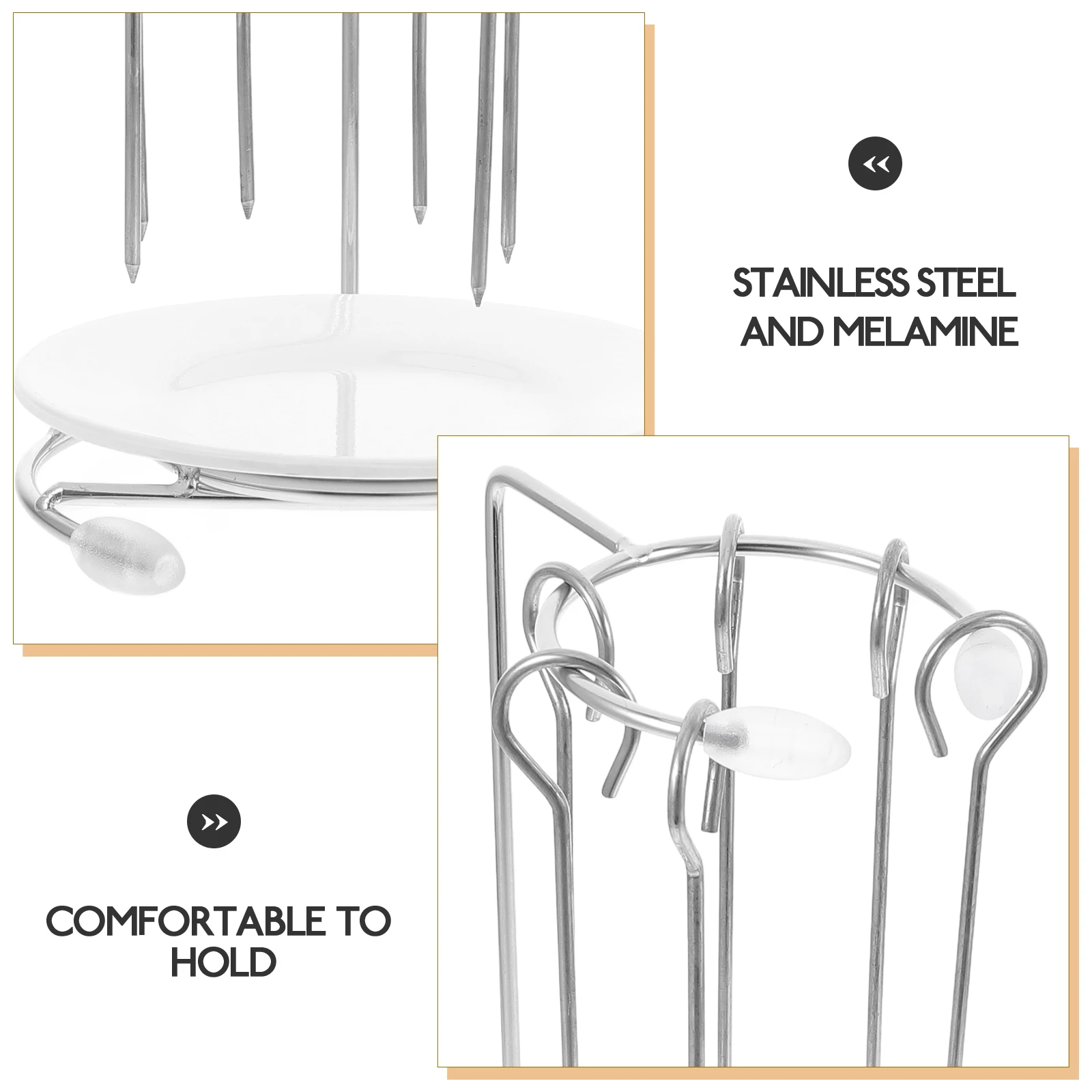 Skewer Sticks Kebab Hanger Kabob Rack Grill Skewers Holder for Stainless Steel Bbq
Skewer Sticks Kebab Hanger Kabob Rack Grill Skewers Holder for Stainless Steel Bbq