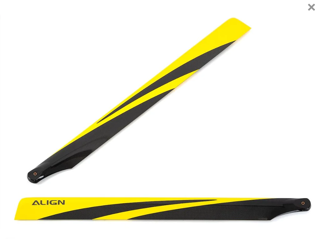 Align 700N Carbon Fiber Blades
Align 700N Carbon Fiber Blades