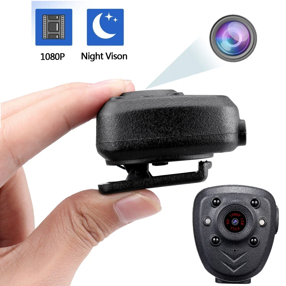 1080P HD Police Body Lapel Worn Video Camera DVR IR Night Visible LED Light Cam Record Digital Mini DV Recorder Voice
1080P HD Police Body Lapel Worn Video Camera DVR IR Night Visible LED Light Cam Record Digital Mini DV Recorder Voice