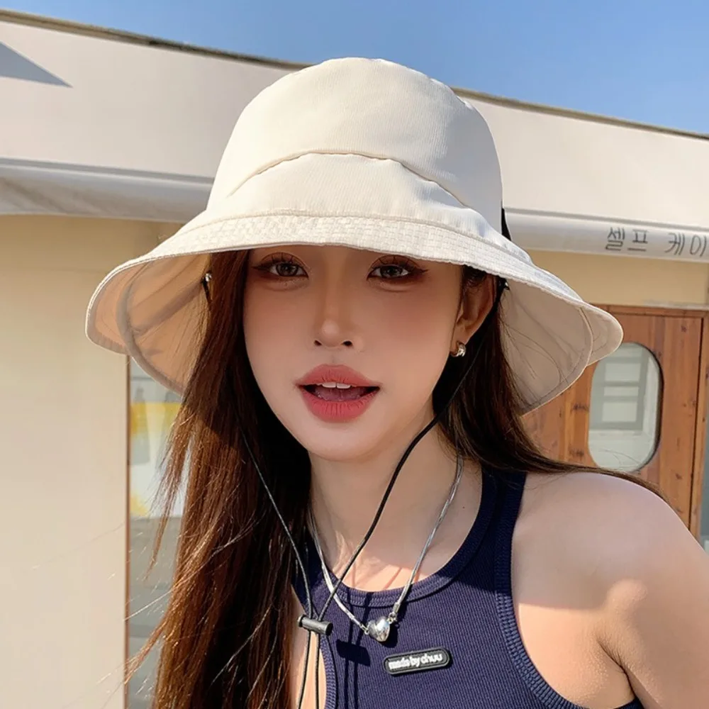 Windproof Rope Quick Drying Fisherman Hat Polyester Wide-Brim Sunshade Bucket Hat Korean Style UV Protection Foldable Sun Hat
Windproof Rope Quick Drying Fisherman Hat Polyester Wide-Brim Sunshade Bucket Hat Korean Style UV Protection Foldable Sun Hat