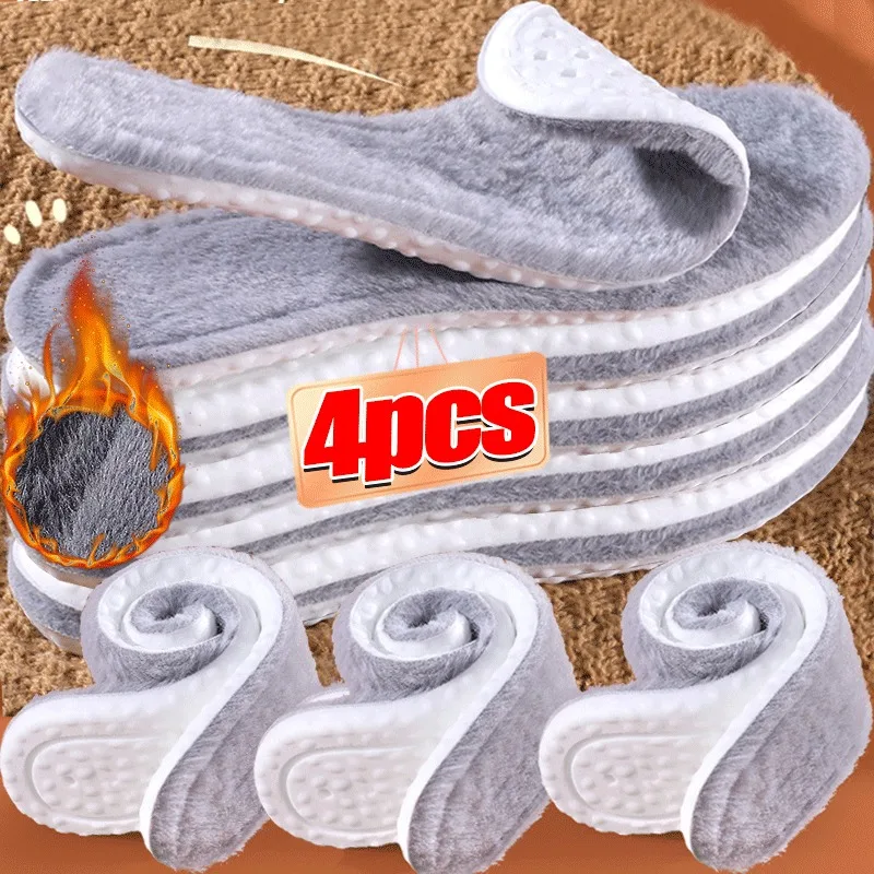 2/4pcs Winter Warm Thermal Insoles High Elastic Foot Thermal Wool Memory Foam for Men Women Sports Shoes Self-heating Shoe Pads
2/4pcs Winter Warm Thermal Insoles High Elastic Foot Thermal Wool Memory Foam for Men Women Sports Shoes Self-heating Shoe Pads