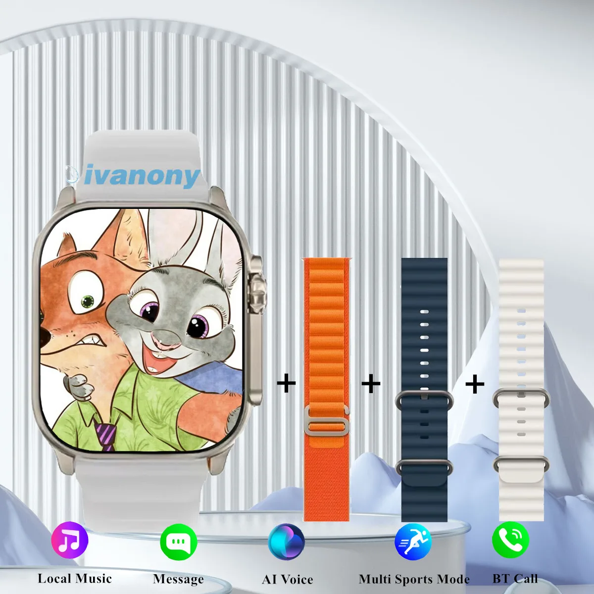 Smart Watch Hello 10+ Bluetooth Call Gesture Touch AI Voice Assistant Local Music Play ChatGPT Amoled Smartwatch Men Women
Smart Watch Hello 10+ Bluetooth Call Gesture Touch AI Voice Assistant Local Music Play ChatGPT Amoled Smartwatch Men Women