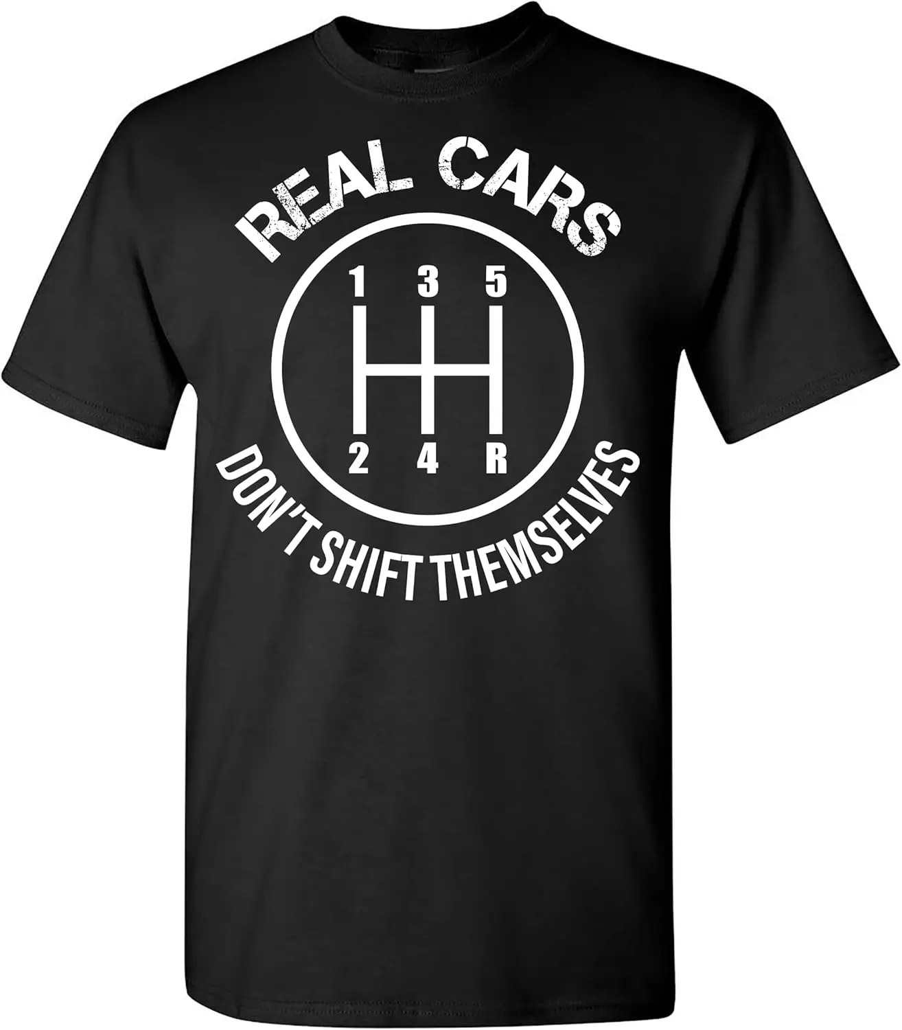 Real Cars Don't Shift Themselves T-Shirt - Manual Stick Shift Humor, Vintage Auto Racing Mechanic Tee for Men
Real Cars Don't Shift Themselves T-Shirt - Manual Stick Shift Humor, Vintage Auto Racing Mechanic Tee for Men