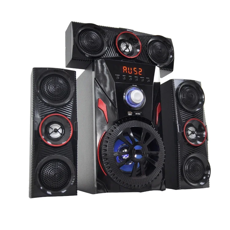 High Res Audio Loud Speaker System 3.1 Home Theater TV Computer Speakers Subwoofer
High Res Audio Loud Speaker System 3.1 Home Theater TV Computer Speakers Subwoofer