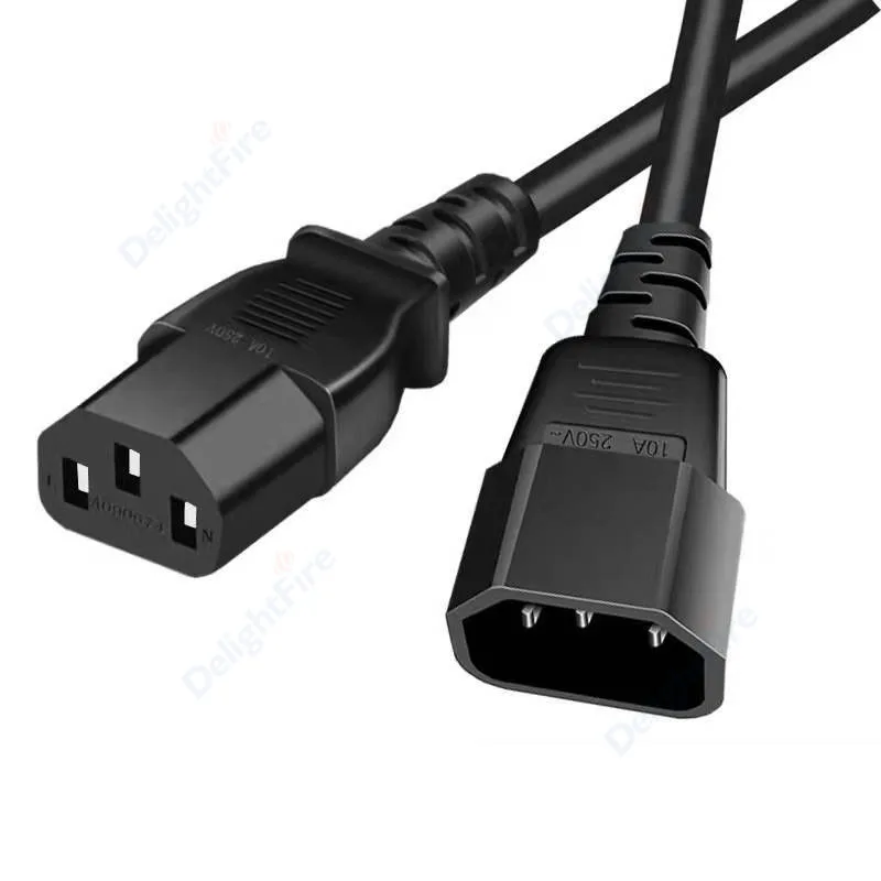 Удлинительный кабель питания переменного тока IEC320 C13-C14, 1/1.5/1.8/2/3/5 м, для ПК, компьютеров, DJ-оборудования, студийного освещения, ИБП, PDU
Удлинительный кабель питания переменного тока IEC320 C13-C14, 1/1.5/1.8/2/3/5 м, для ПК, компьютеров, DJ-оборудования, студийного освещения, ИБП, PDU
