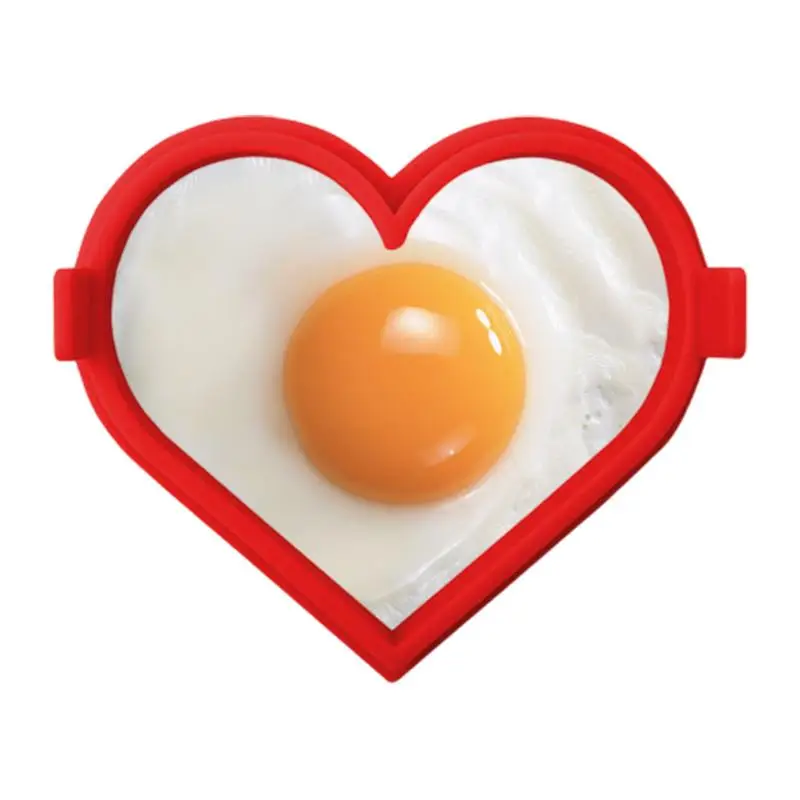 Heart Shaped Egg Ring Baking Ring For Pancake Silicone Non-stick Griddle Cake Mould Shapers Makes Perfect Shaped Egg
Heart Shaped Egg Ring Baking Ring For Pancake Silicone Non-stick Griddle Cake Mould Shapers Makes Perfect Shaped Egg