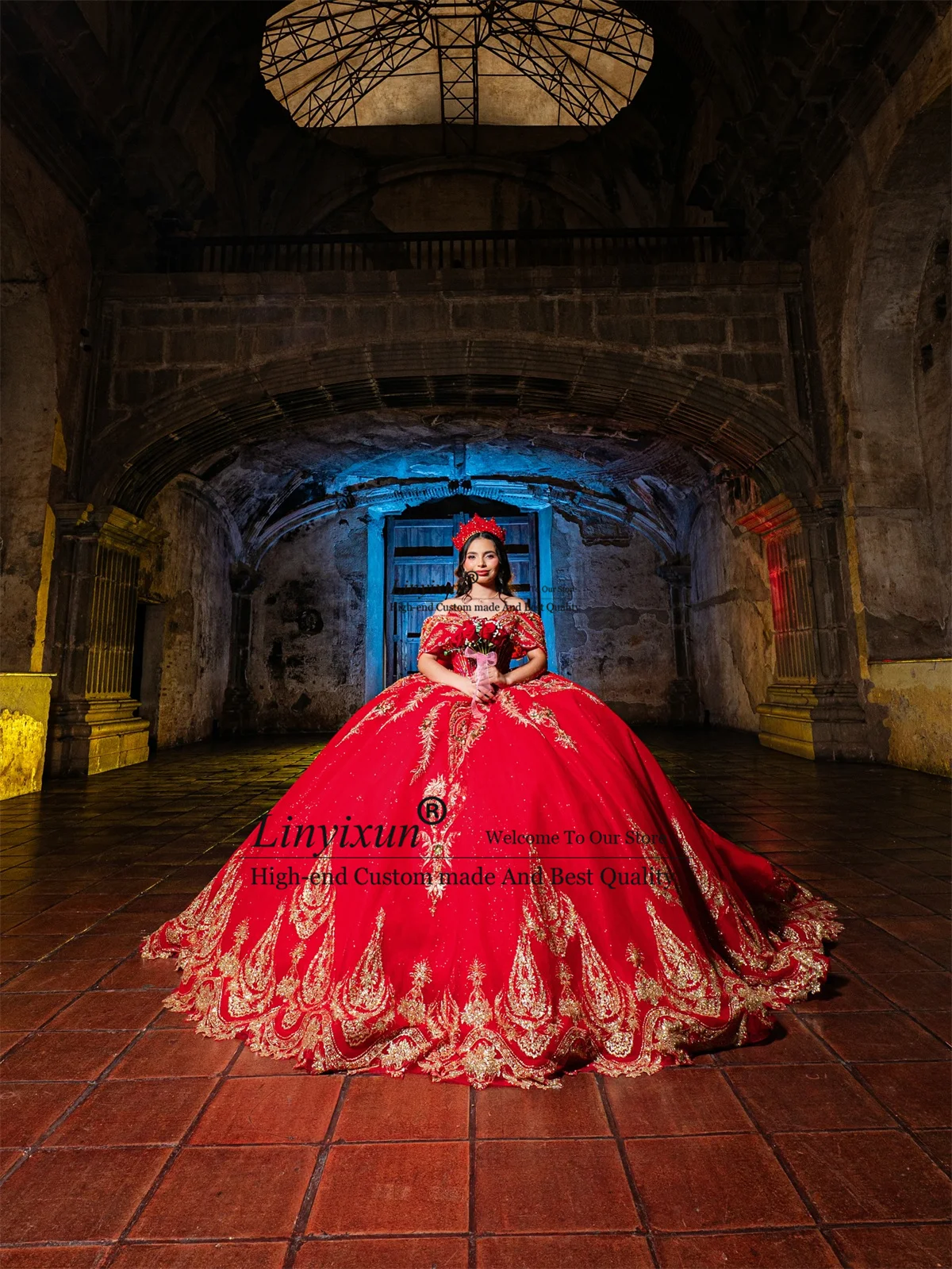 Mexican Ball Gown Quinceanera Dress With Lace Appliques Birthday Sweet 16 Gowns Customized Off Shoulder Vestidos De 15 Anos
Mexican Ball Gown Quinceanera Dress With Lace Appliques Birthday Sweet 16 Gowns Customized Off Shoulder Vestidos De 15 Anos