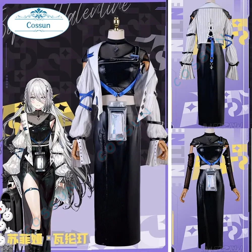 Игра Vtuber Nijisanji Sophia Valentine Косплей Костюм Хэллоуин Вечеринка Ролевая Игра Наряд Женская Аниме Одежда
Игра Vtuber Nijisanji Sophia Valentine Косплей Костюм Хэллоуин Вечеринка Ролевая Игра Наряд Женская Аниме Одежда