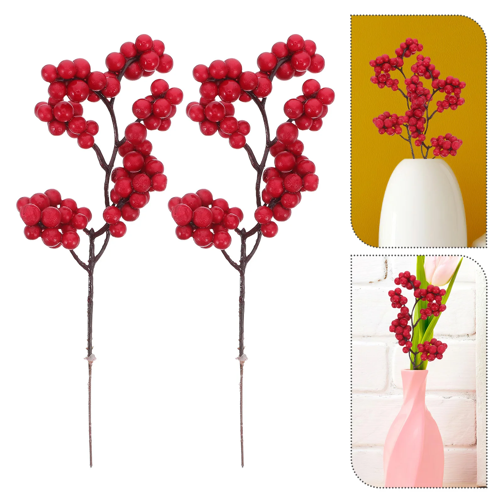 Christmas Berry Branch Decor Set 10pcs Festive Simulation Berries for DIY Xmas Tree Ornament Home Party Table Decoration Red
Christmas Berry Branch Decor Set 10pcs Festive Simulation Berries for DIY Xmas Tree Ornament Home Party Table Decoration Red
