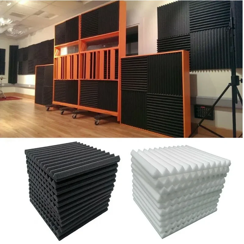 24PCS 300X300x25mm Studio Soundproof Sponge Soundproof Protection Sponge Sound-absorbing Treatment Panel
24PCS 300X300x25mm Studio Soundproof Sponge Soundproof Protection Sponge Sound-absorbing Treatment Panel
