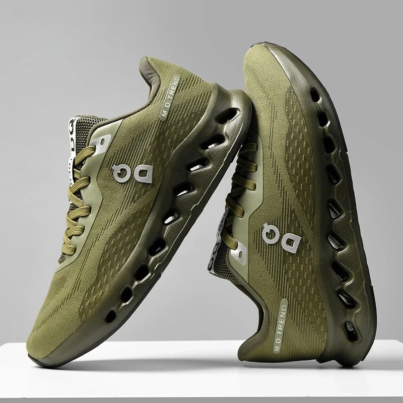 Cushioned Running Shoes Men's Energy Return Breathable Knit Arch Support Shock Absorption Marathon Women Casual Sneakers
Cushioned Running Shoes Men's Energy Return Breathable Knit Arch Support Shock Absorption Marathon Women Casual Sneakers