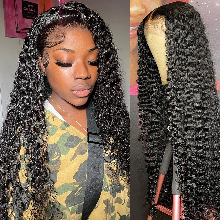 HD Transparent Lace Front Wig 30 32 Inch 13x6 Deep Wave Lace Frontal Wig Curly Frontal Wigs Human Hair Brazilian Hair Wigs Sale
HD Transparent Lace Front Wig 30 32 Inch 13x6 Deep Wave Lace Frontal Wig Curly Frontal Wigs Human Hair Brazilian Hair Wigs Sale