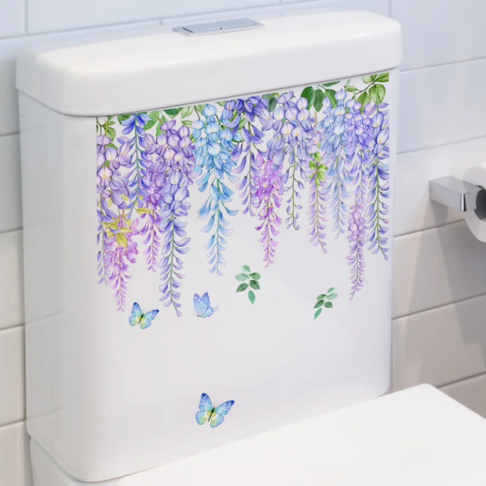 Purple Plant Vine Leaves Wall Sticker Bathroom Toilet Decor Living Room Home Decoration Beautify Decals Self-adhesive Wallpaper
Purple Plant Vine Leaves Wall Sticker Bathroom Toilet Decor Living Room Home Decoration Beautify Decals Self-adhesive Wallpaper