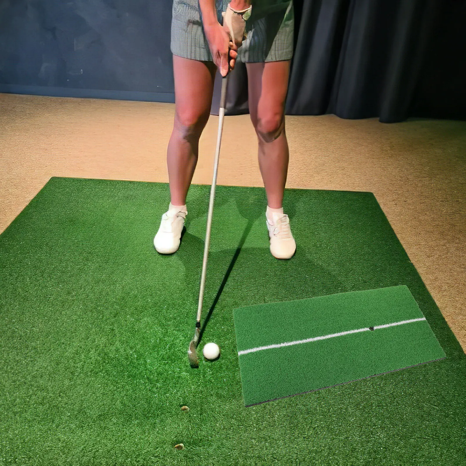 1PC Golf Mat Indoor Swing Practice Cushion Floor Protector Thick Pad for Home Office Training 30x60cm
1PC Golf Mat Indoor Swing Practice Cushion Floor Protector Thick Pad for Home Office Training 30x60cm