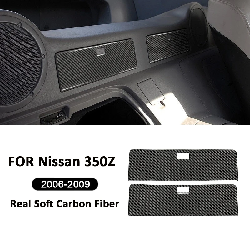 For Nissan 350Z 2003-2009 Carbon Fiber Car Rear Storage Box Panel Trim Cover Decoration Sticker Auto Interior Accessories
For Nissan 350Z 2003-2009 Carbon Fiber Car Rear Storage Box Panel Trim Cover Decoration Sticker Auto Interior Accessories