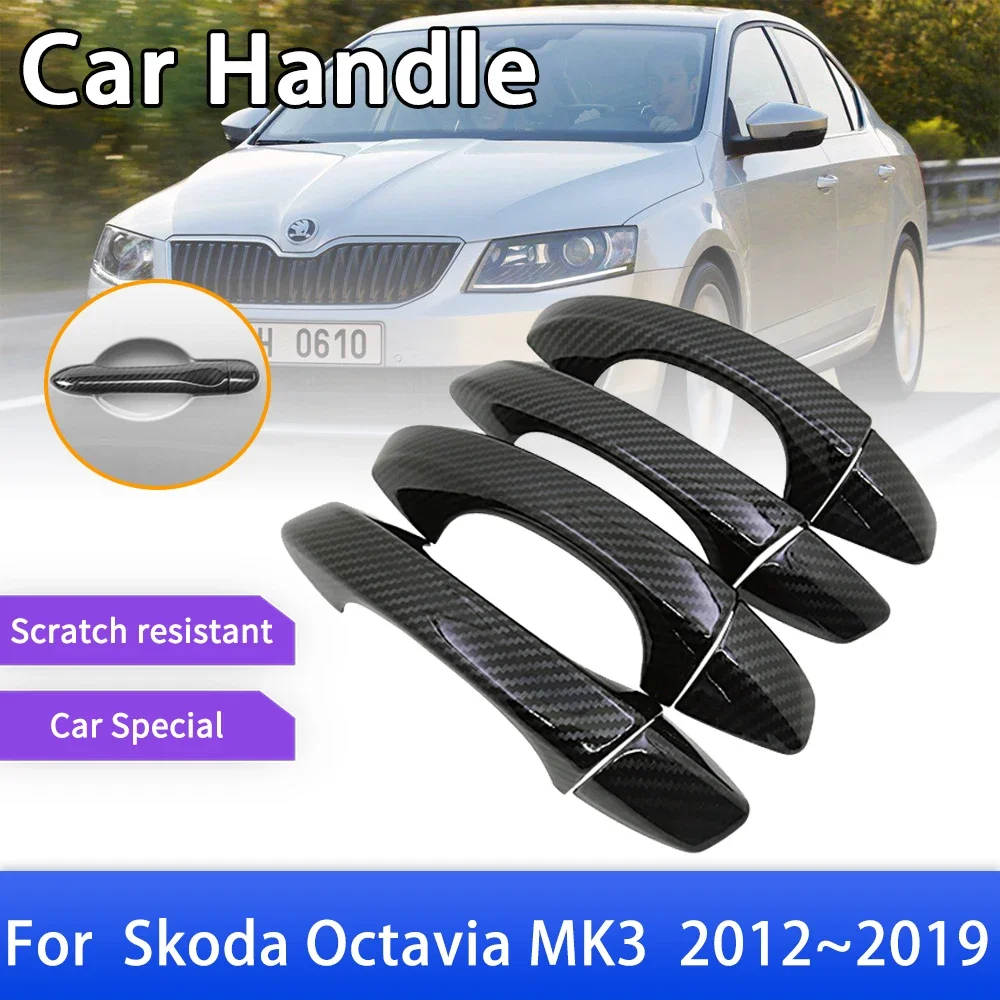Накладка на дверную ручку из углеродного волокна для Skoda Octavia MK3 5E 2012 2013 2014 2015 2016 2017 2018 2019, наклейки на автомобильные аксессуары
Накладка на дверную ручку из углеродного волокна для Skoda Octavia MK3 5E 2012 2013 2014 2015 2016 2017 2018 2019, наклейки на автомобильные аксессуары