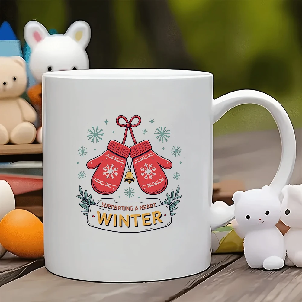 11oz Mugs + Cartoon Glove Snowflake Design + Christmas Gift - Christmas Water Cup Kids Cup Family Office Coffee Cup
11oz Mugs + Cartoon Glove Snowflake Design + Christmas Gift - Christmas Water Cup Kids Cup Family Office Coffee Cup