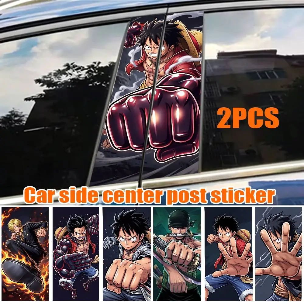 ONE PIECE LUFFY ZORO Car Sticker Auto B-pillar Center Column Decor Cover Scratches Waterproof Sunscreen Vinyl Decals Accessories
ONE PIECE LUFFY ZORO Car Sticker Auto B-pillar Center Column Decor Cover Scratches Waterproof Sunscreen Vinyl Decals Accessories