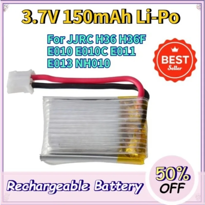 3.7V 200mah 30C LIPO Replacement Battery For JJRC H36 H36F E010 E010C E011 E013 NH010 with PH2.0 Connector
3.7V 200mah 30C LIPO Replacement Battery For JJRC H36 H36F E010 E010C E011 E013 NH010 with PH2.0 Connector