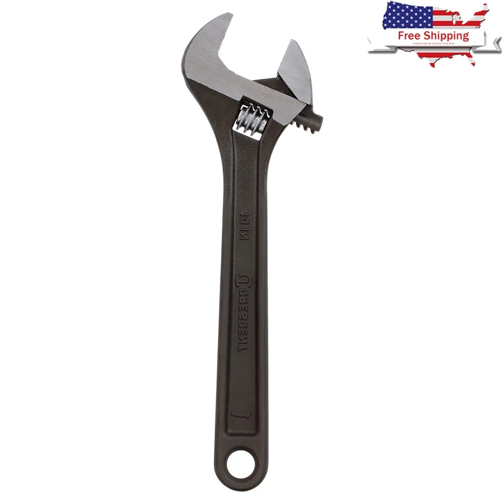 10 Inch Adjustable Wrench Hex Jaw Design SAE Metric Secure Grip Comfort Handle Corrosion Resistant Durable Tool DIY and
10 Inch Adjustable Wrench Hex Jaw Design SAE Metric Secure Grip Comfort Handle Corrosion Resistant Durable Tool DIY and