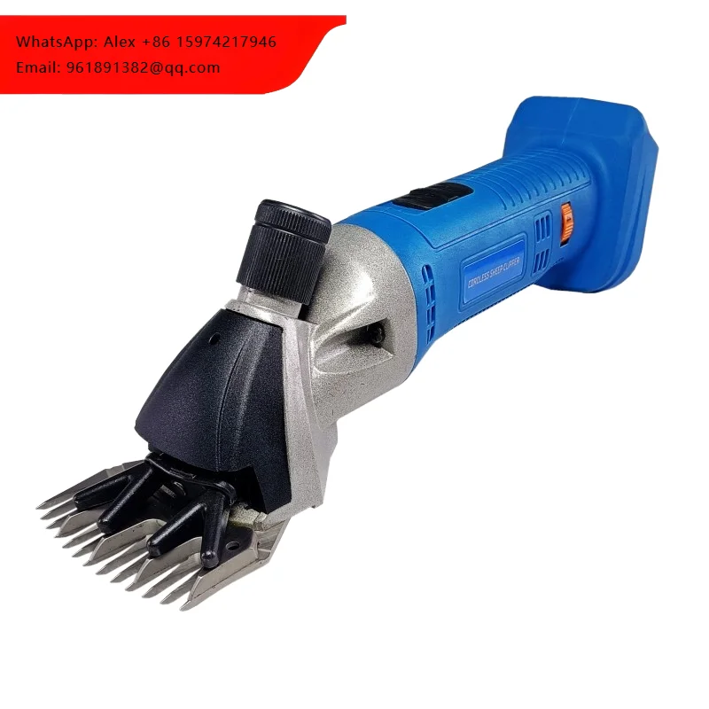 High Quality 21v Cordless Sheep Shearing Rechargeable Lithium Battery Goat Shearing Machine Shearing HSS Blade 4.5mm Thickness
High Quality 21v Cordless Sheep Shearing Rechargeable Lithium Battery Goat Shearing Machine Shearing HSS Blade 4.5mm Thickness