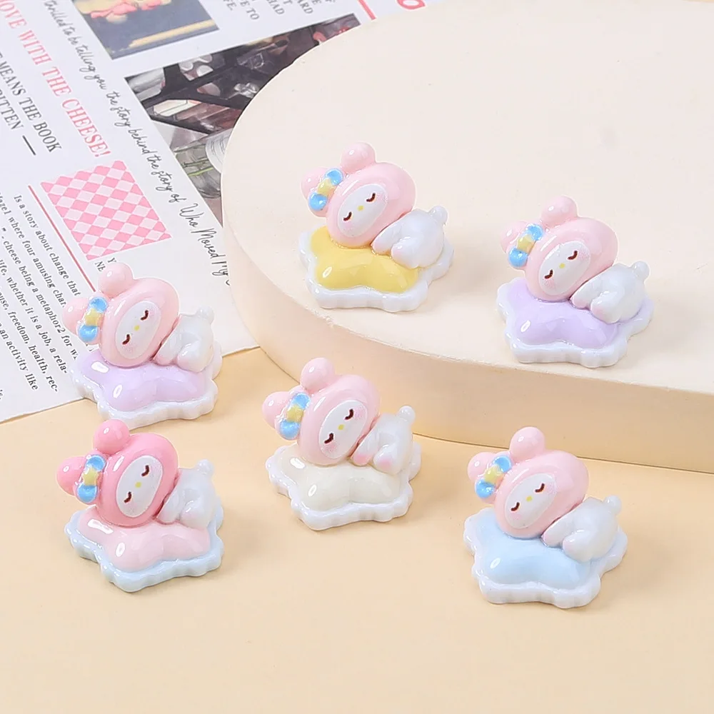10PCS 50pcs kawaii Sanrio Stereoscopic Sleep Melody Handmade DIY mobile phone hair accessories keychain resin Decor accessories
10PCS 50pcs kawaii Sanrio Stereoscopic Sleep Melody Handmade DIY mobile phone hair accessories keychain resin Decor accessories
