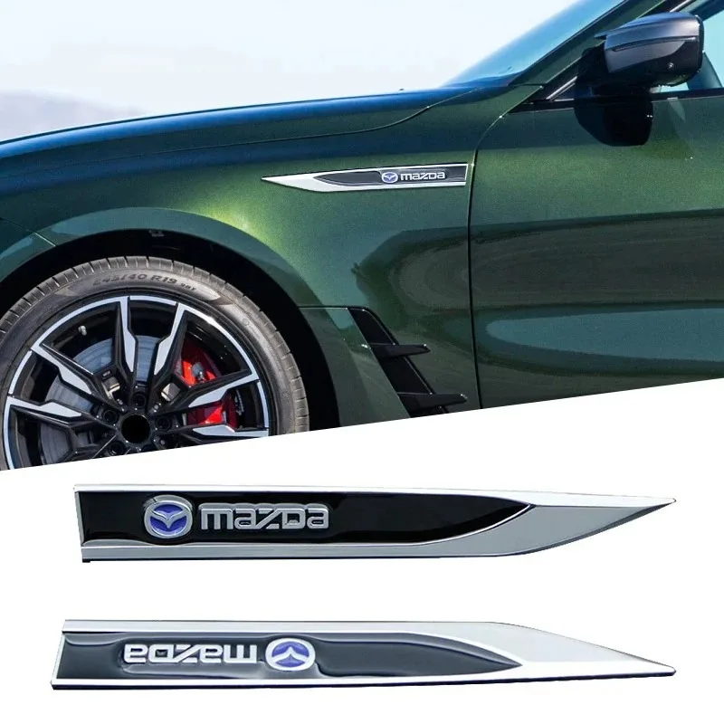 2Pcs Metal Blade Car Side Fender Emblem Sticker For Mazda 2 3 6 CX5 CX30 CX50 CX4 MX5 CX8 CX7 CX9 CX3 BT50 Decorative Badge
2Pcs Metal Blade Car Side Fender Emblem Sticker For Mazda 2 3 6 CX5 CX30 CX50 CX4 MX5 CX8 CX7 CX9 CX3 BT50 Decorative Badge