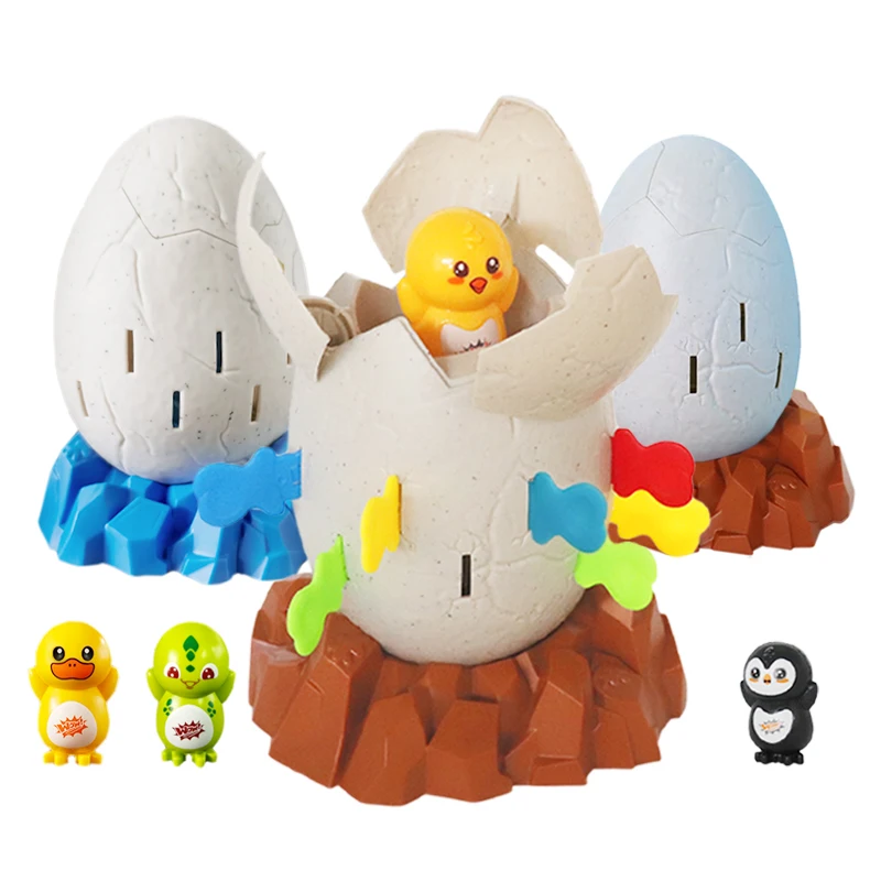 Parent-child Interactive Games Pirate Barrel Toy Prank Dino Egg Toy Penguin Chick Duck Toy Funny Tricky Toy Board Game Kids Gift
Parent-child Interactive Games Pirate Barrel Toy Prank Dino Egg Toy Penguin Chick Duck Toy Funny Tricky Toy Board Game Kids Gift