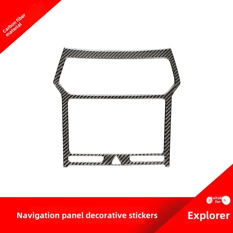 Ford Explorers Carbon Fiber Modification Center Console and Navigation Panel Decoration Frame Sticker Interior DesignAccessories
Ford Explorers Carbon Fiber Modification Center Console and Navigation Panel Decoration Frame Sticker Interior DesignAccessories