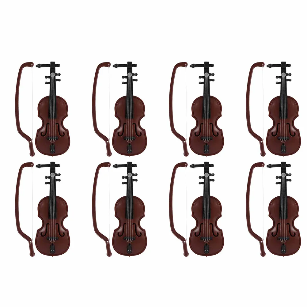 Smallest Violin Mini Xmas Ornaments Desktop Decoration Tiny with Sound Brown Christmas Props
Smallest Violin Mini Xmas Ornaments Desktop Decoration Tiny with Sound Brown Christmas Props