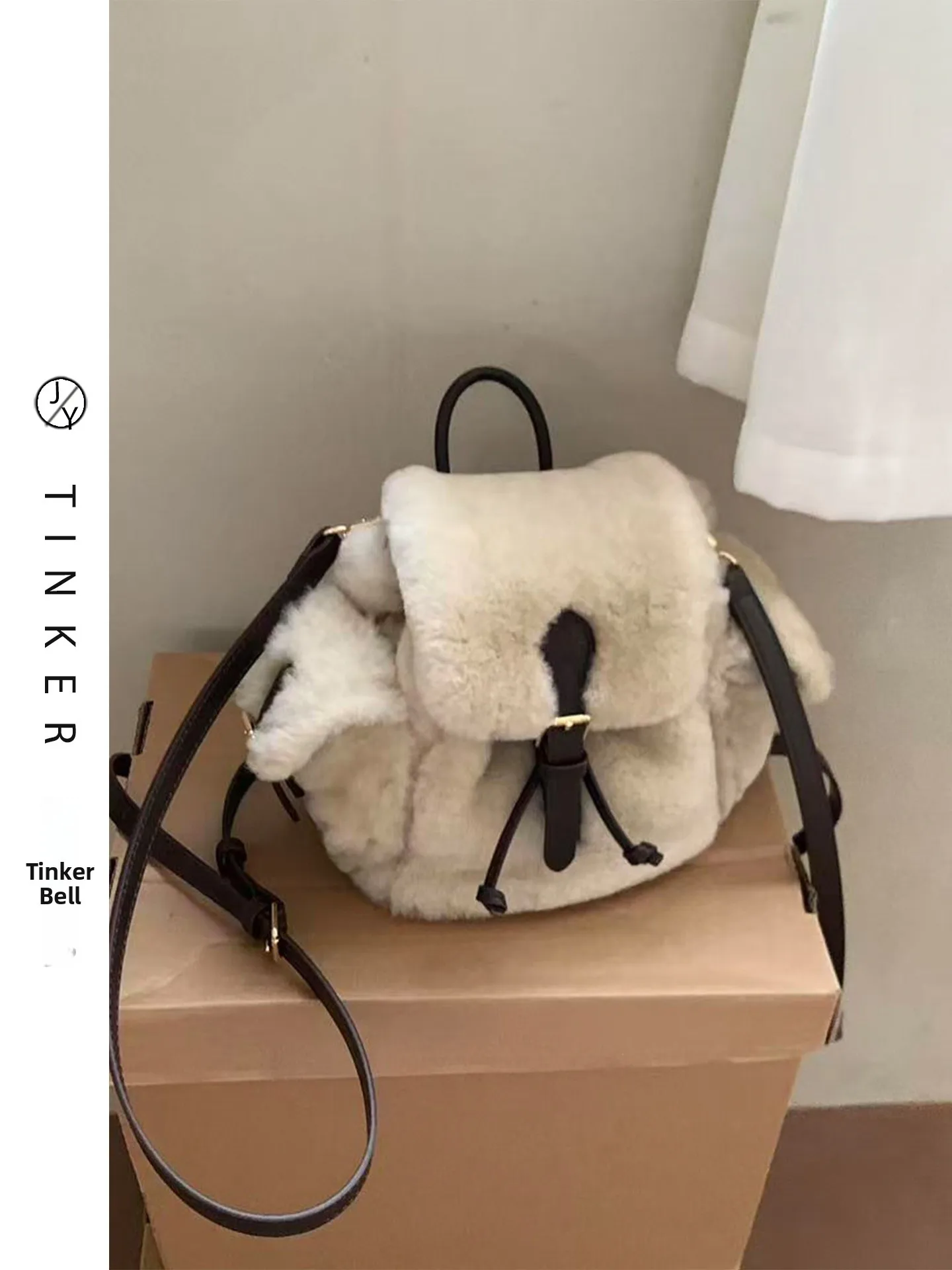 Furry Plu Women's Bapa Trendy Double oulder Bag Lamb Fur Casual Simple Sle Commuter Soft Leather Strap
Furry Plu Women's Bapa Trendy Double oulder Bag Lamb Fur Casual Simple Sle Commuter Soft Leather Strap