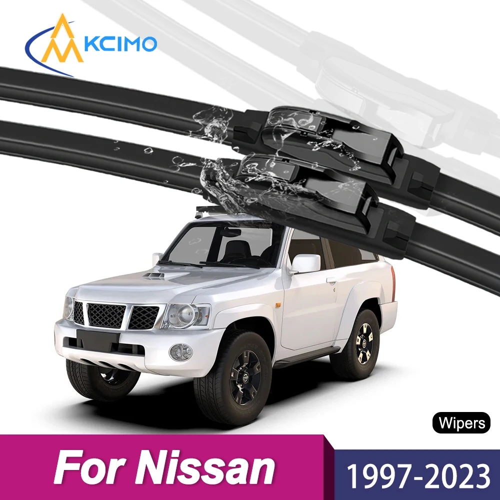 Streak-Free Windshield Wipers for Nissan Patrol Y61 1997-2023, Quick Install All-Weather Wipers
Streak-Free Windshield Wipers for Nissan Patrol Y61 1997-2023, Quick Install All-Weather Wipers