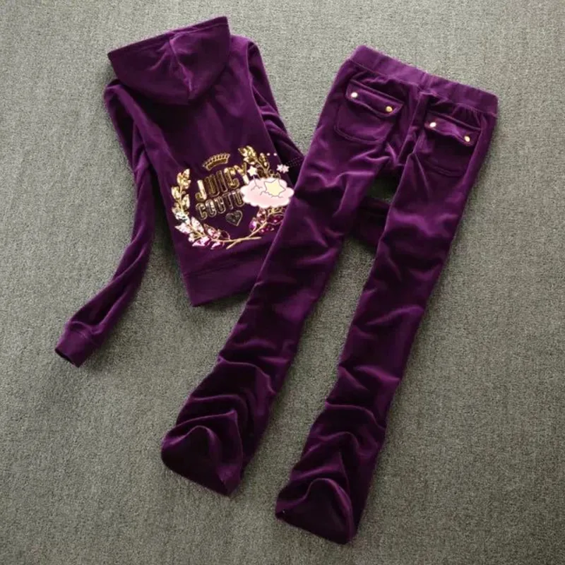 Pearl Velvet Women's Two Piece Set Gold Velvet New Women's Set Sportswear
Pearl Velvet Women's Two Piece Set Gold Velvet New Women's Set Sportswear