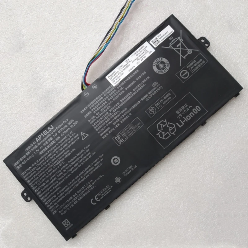 AP16L5J AP16L8J Battery For Acer Aspire Swift 5 S5-571 SF514-52T 52TP 53T Pro N17W3 Spin 1 SP111-32N N17H2 Travelmate TMX514-51T
AP16L5J AP16L8J Battery For Acer Aspire Swift 5 S5-571 SF514-52T 52TP 53T Pro N17W3 Spin 1 SP111-32N N17H2 Travelmate TMX514-51T