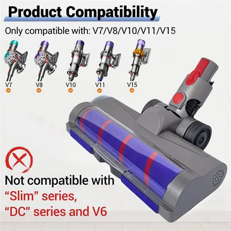 AC93-анти запутывающая чистящая головка для Dyson V7 V8 V10 V11 V15, насадки для пылесоса с зеленым замком переключателя света пыли для дома
AC93-анти запутывающая чистящая головка для Dyson V7 V8 V10 V11 V15, насадки для пылесоса с зеленым замком переключателя света пыли для дома