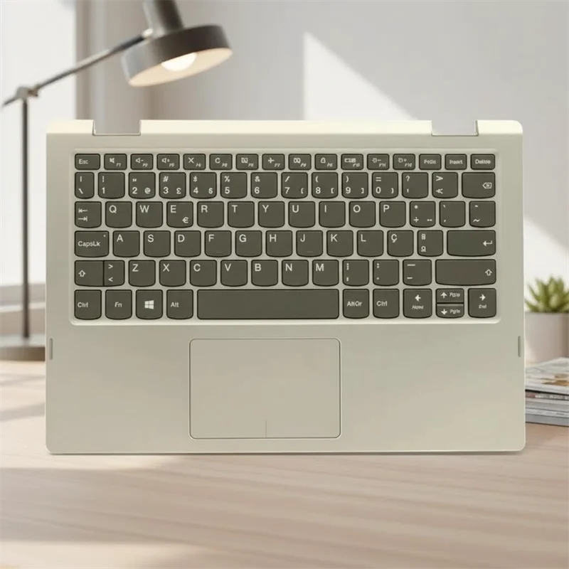 PT Portuguese Keyboard Mineral Gray Upper Case Palmrest Shell Cover For Lenovo Ideapad Yoga 330 11 Flex 6 11IGM 5CB0Q81342
PT Portuguese Keyboard Mineral Gray Upper Case Palmrest Shell Cover For Lenovo Ideapad Yoga 330 11 Flex 6 11IGM 5CB0Q81342