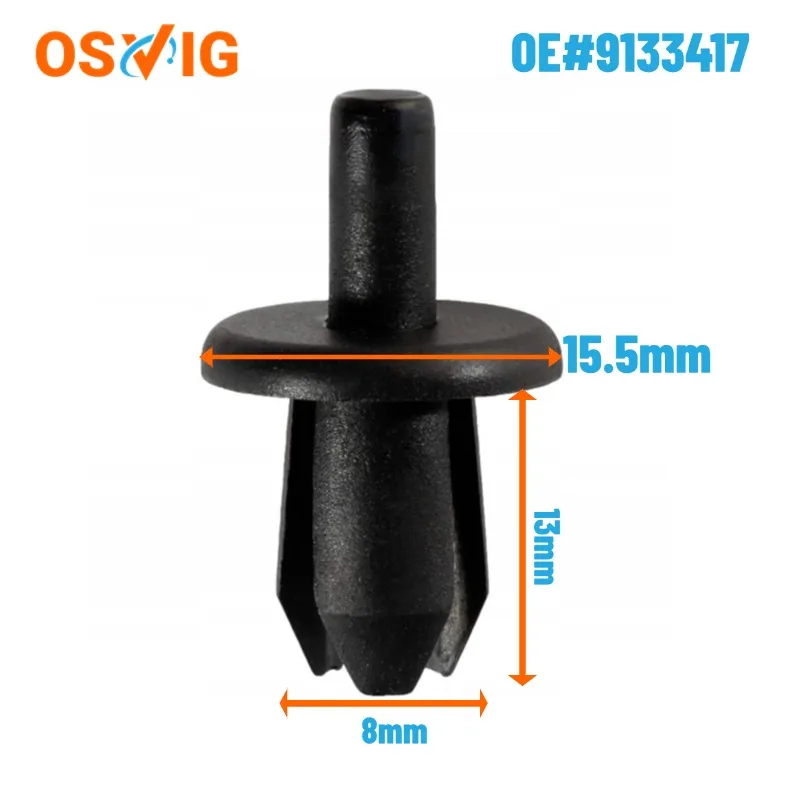 50PCS OE#9133417 Plastic Trim Clip Rivet for Bumpers, Sills and Other Trims For Volov
50PCS OE#9133417 Plastic Trim Clip Rivet for Bumpers, Sills and Other Trims For Volov