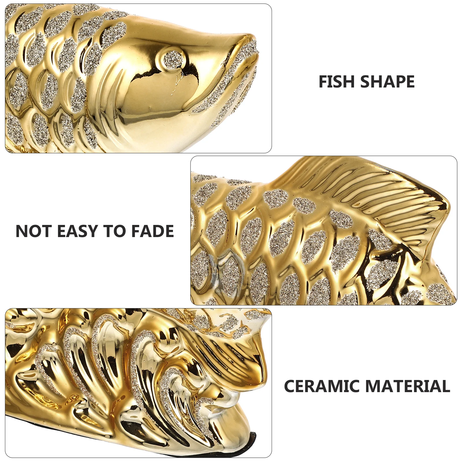 1Pcs Unique Desktop Fish Adornment High Class Material Lasting Use Creative Design Indoor Scene Decor Fish Adornment
1Pcs Unique Desktop Fish Adornment High Class Material Lasting Use Creative Design Indoor Scene Decor Fish Adornment