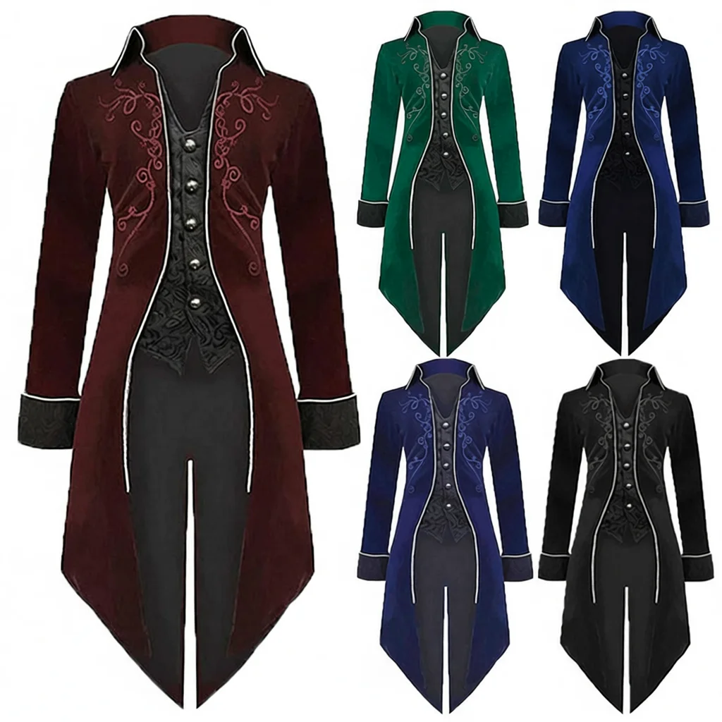 Manzhixin New Velvet Tailcoat Stage Performance Costume Halloween Multi-color Women's Fashionable Traditional Chinese Clothing
Manzhixin New Velvet Tailcoat Stage Performance Costume Halloween Multi-color Women's Fashionable Traditional Chinese Clothing
