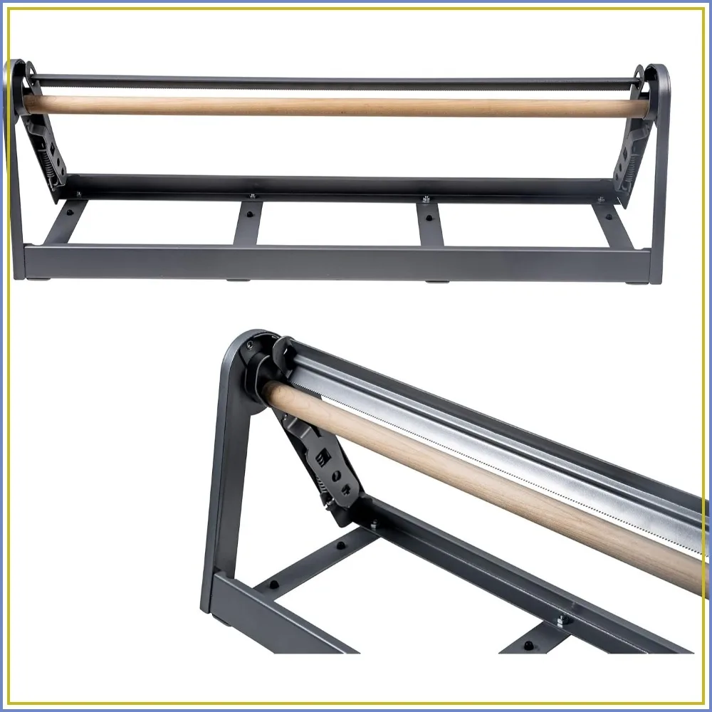 Paper Roll Cutter, Holder & Dispenser for Butcher, Freezer, Craft Paper Rolls 24", Free Standing or Wall Mounted
Paper Roll Cutter, Holder & Dispenser for Butcher, Freezer, Craft Paper Rolls 24", Free Standing or Wall Mounted