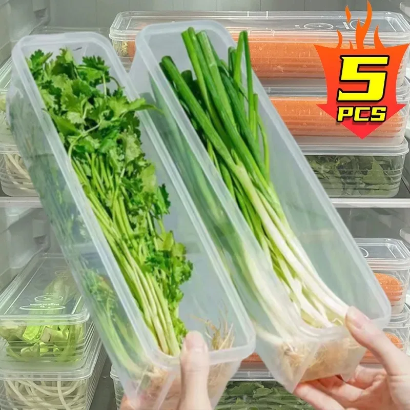 Набор из 5 контейнеров для хранения продуктов в холодильнике: для лука, овощей и фруктов, герметичные, с крышками, для сохранения свежести
Набор из 5 контейнеров для хранения продуктов в холодильнике: для лука, овощей и фруктов, герметичные, с крышками, для сохранения свежести